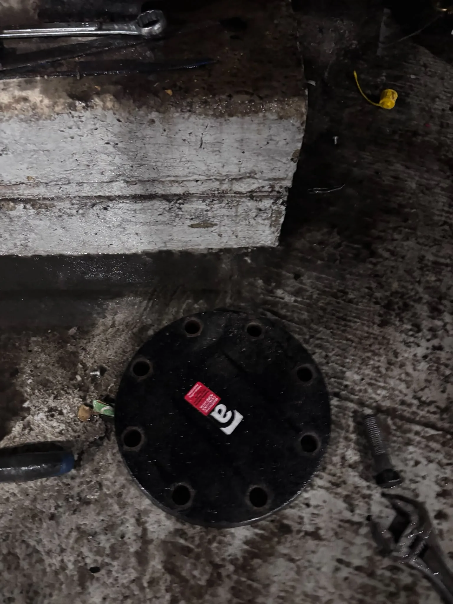 Artex scraping from a concrete ceiling during Eltham refurbishment